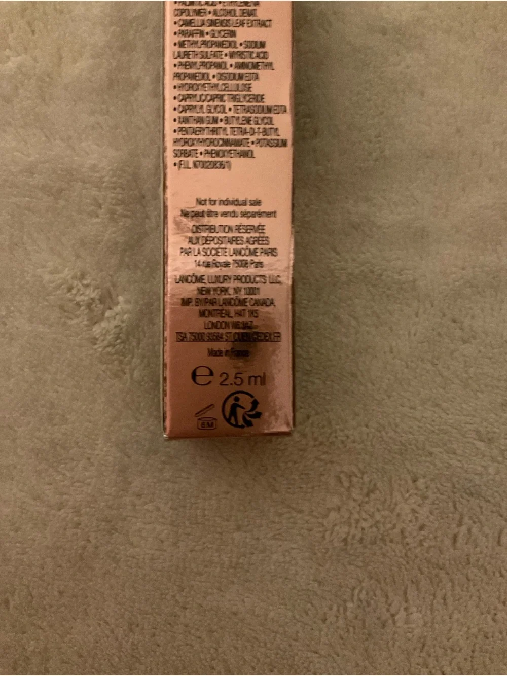 Lancôme Idôle Lash Volumizing Mascara - Black with Rose Gold Accents
